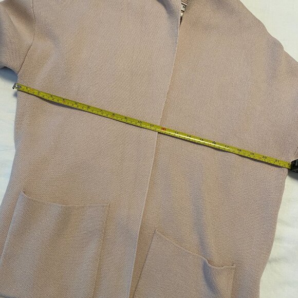MANGO long cardigan with belt SZ XS/SM - Picture 10 of 11